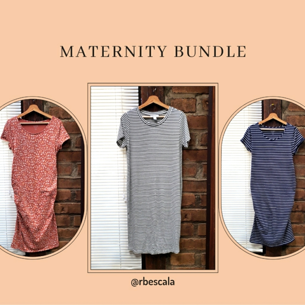 Maternity Dress Bundle Size L